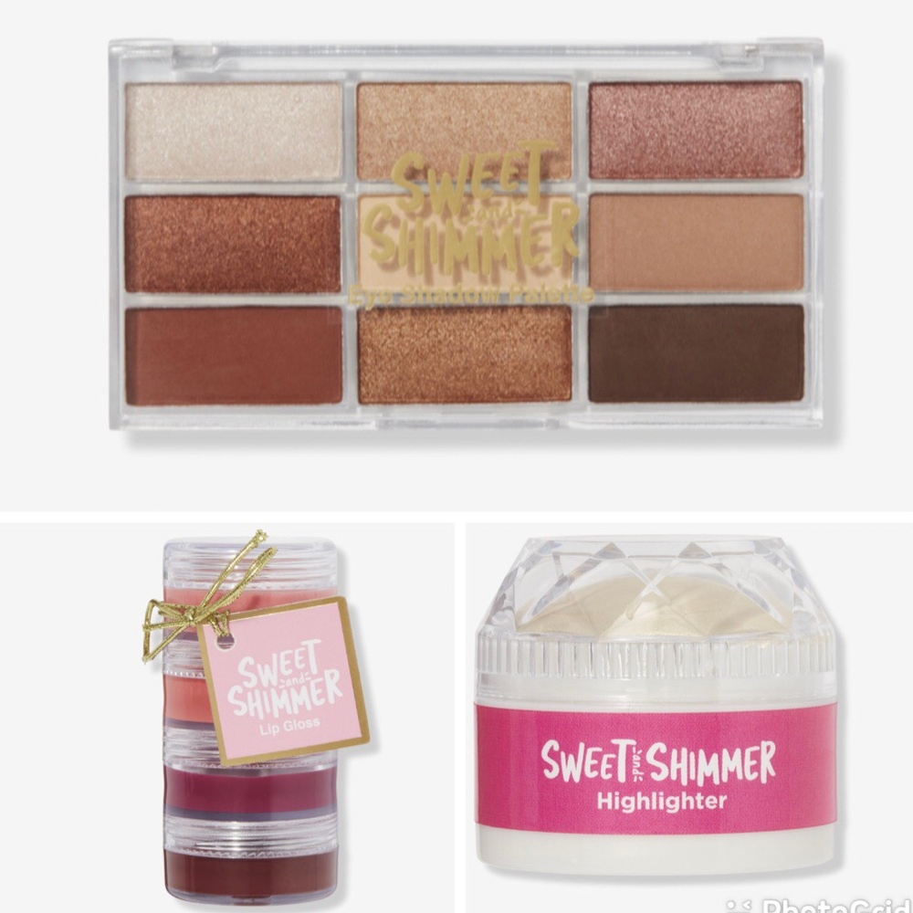 Sweet and shimmer makeup bundle